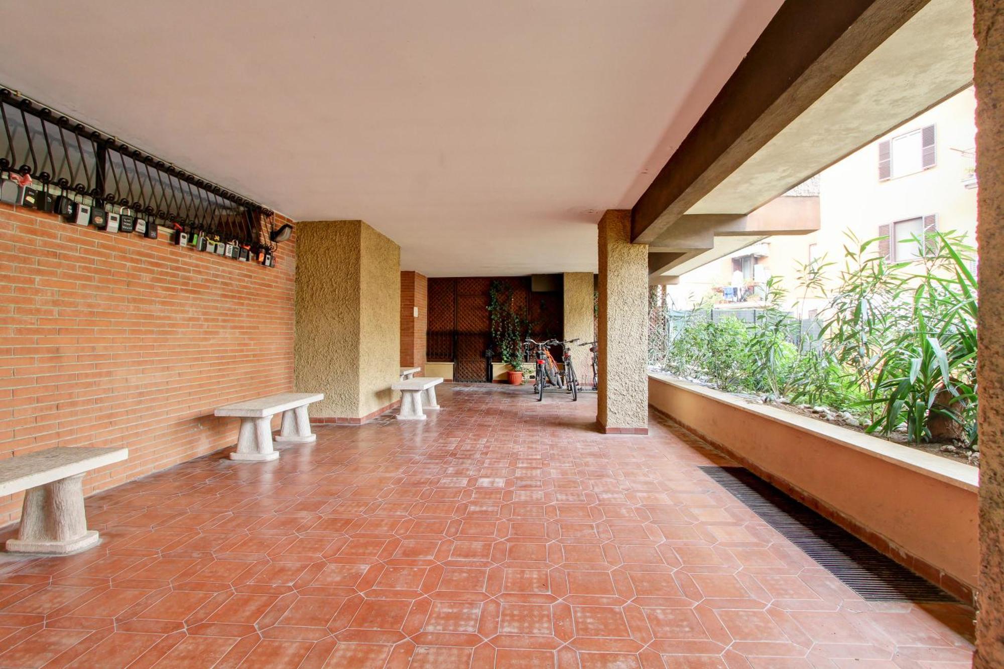 Fermata San Pietro - Appartamento Con Parcheggio Rom Exterior foto